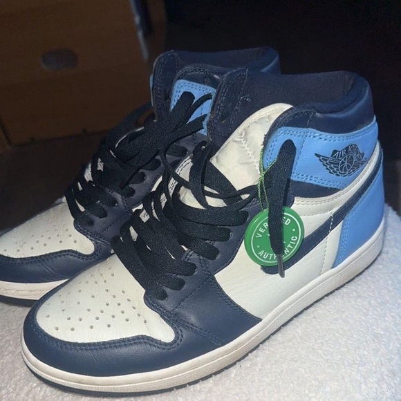Nike Jordan 1 Retro Obsidian UNC - Picture 1 of 2